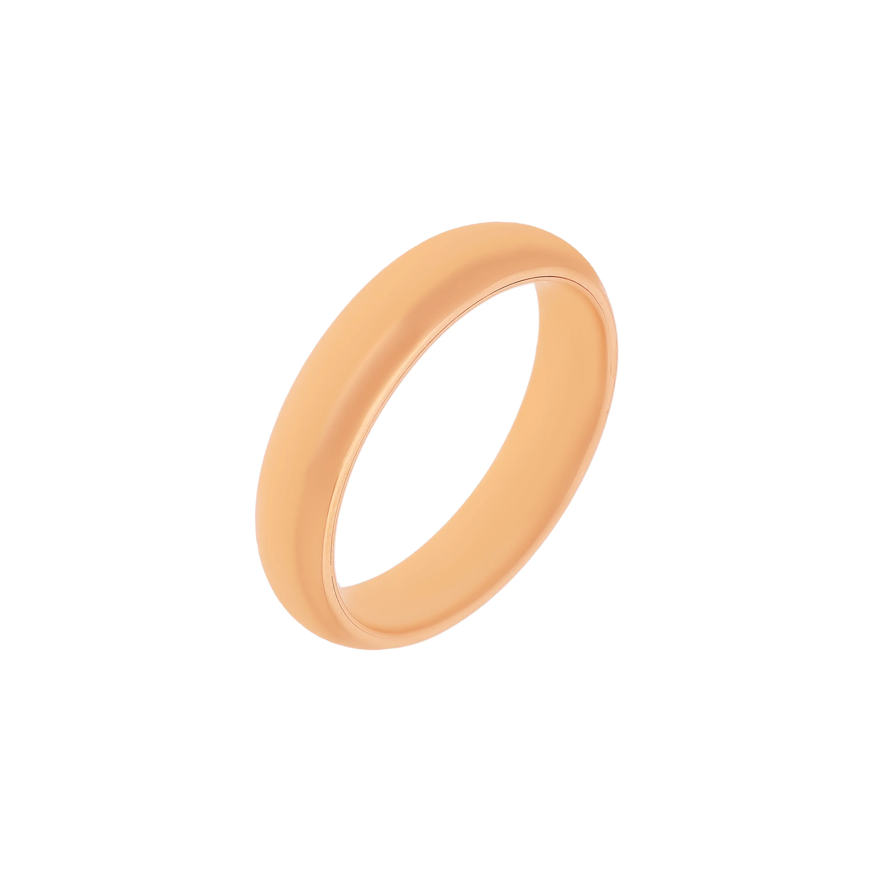 Classic Finely Detailed 18KT Rose Gold Ring For Men