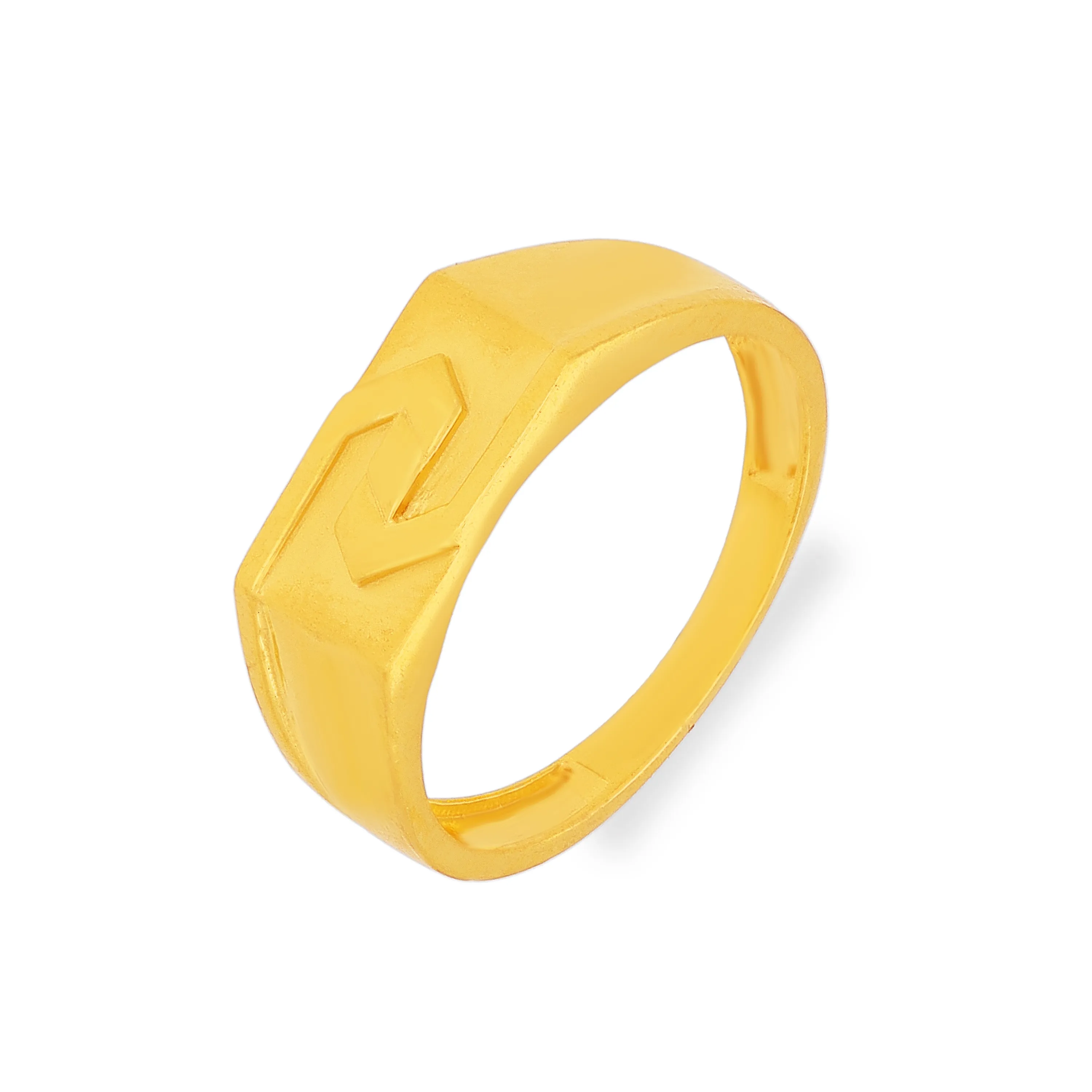 Classic Finely Detailed And Crafted 22KT Gold Ring